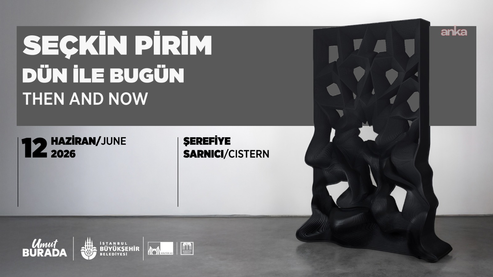 Şerefiye Sarnıcı'nda Seçkin Pirim'in "Dün ile Bugün" sergisi açılıyor