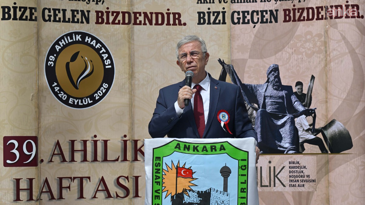 Mansur Yavaş: "Esnaf bu milletin harcıdır"