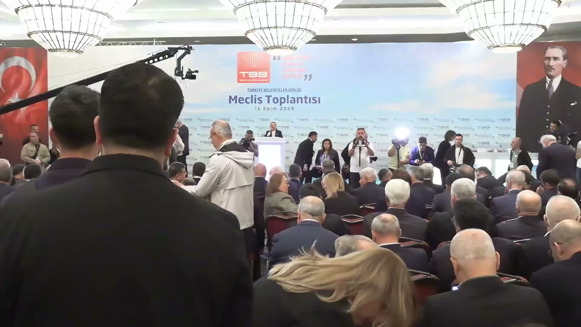 Türkiye Belediyeler Birliği Başkan Vekili seçimi için oy verme işlemi başladı