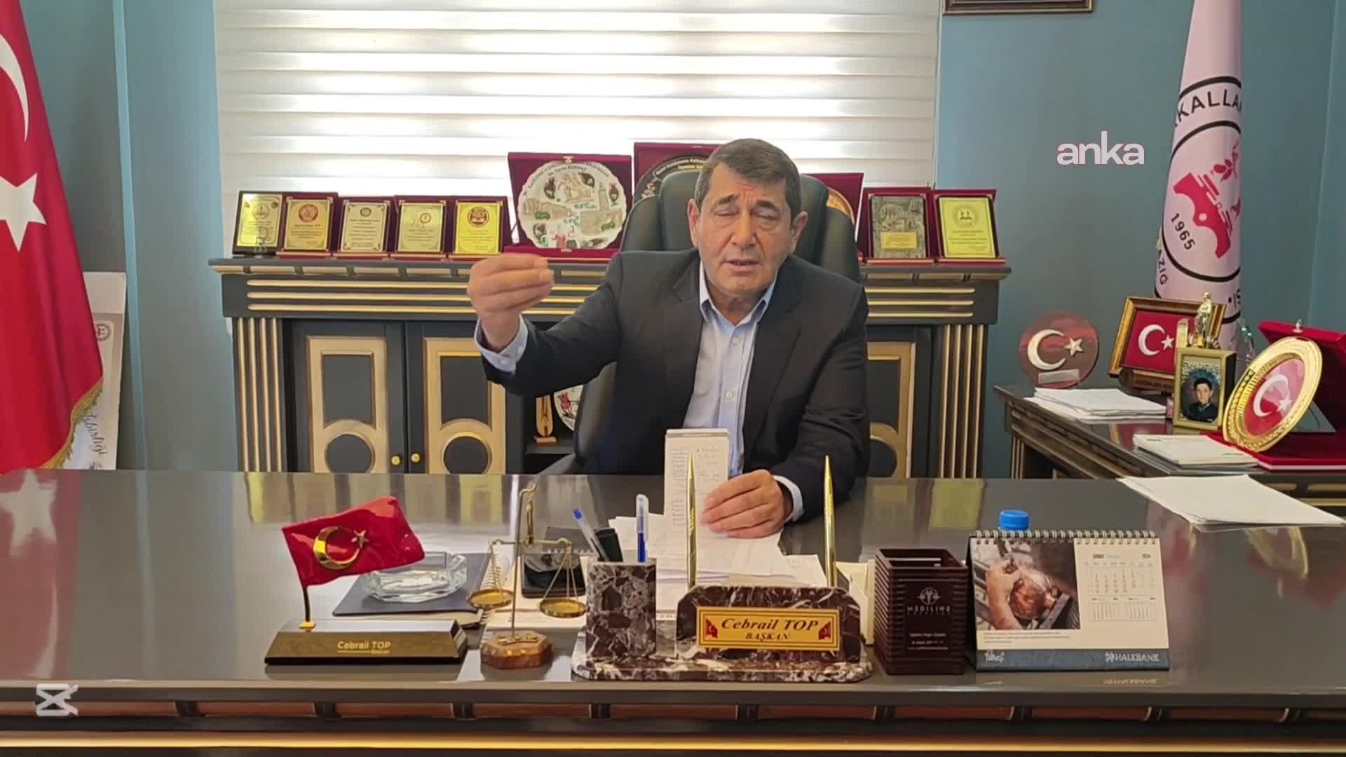 Elazığ Bakkallar Odası Başkanı Cebrail Top: "4 yılda 1100 esnaf iş bıraktı"