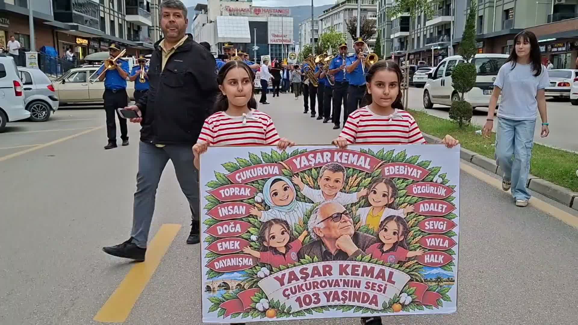 Çukurova Uluslararası Yaşar Kemal Kültür ve Sanat Günleri  başladı