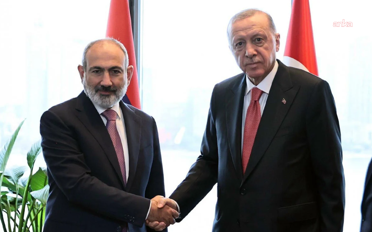 Cumhurbaşkanı Erdoğan, Ermenistan Başbakanı Paşinyan ile görüştü