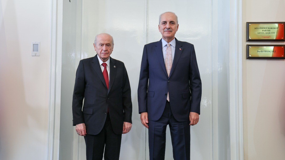 Numan Kurtulmuş'un Devlet Bahçeli'yi ziyareti... TBMM Başkanlığı görüşmeye ilişkin görüntü ve fotoğraf paylaştı