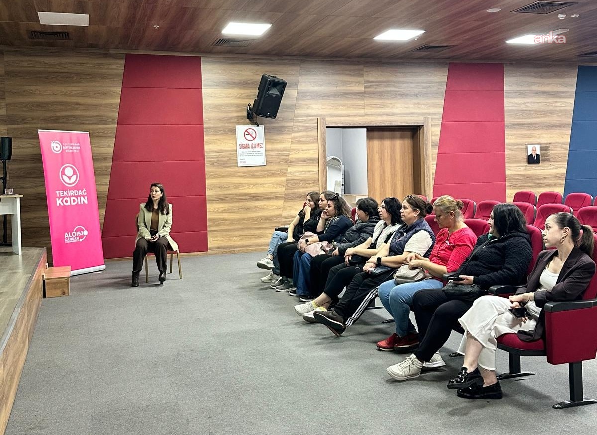 Tekirdağ Büyükşehir Belediyesi'nden kadınlara yönelik menopoz farkındalık semineri
