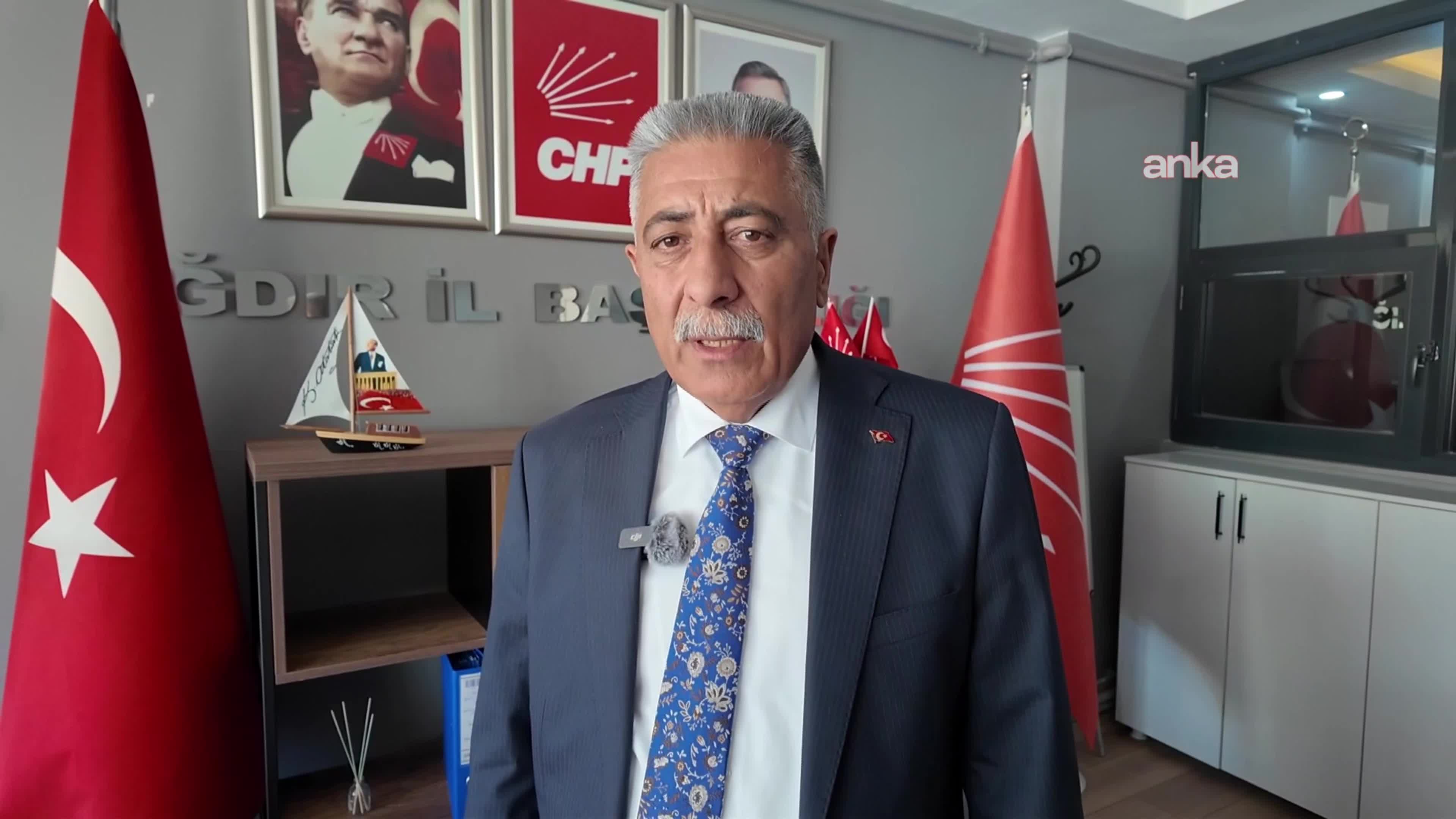 CHP Kurultayı'na iptal kararı...CHP Iğdır İl Başkanı Ada: "Kılıçdaroğlu iktidar yürüyüşüne engel değil, destek olmalı"