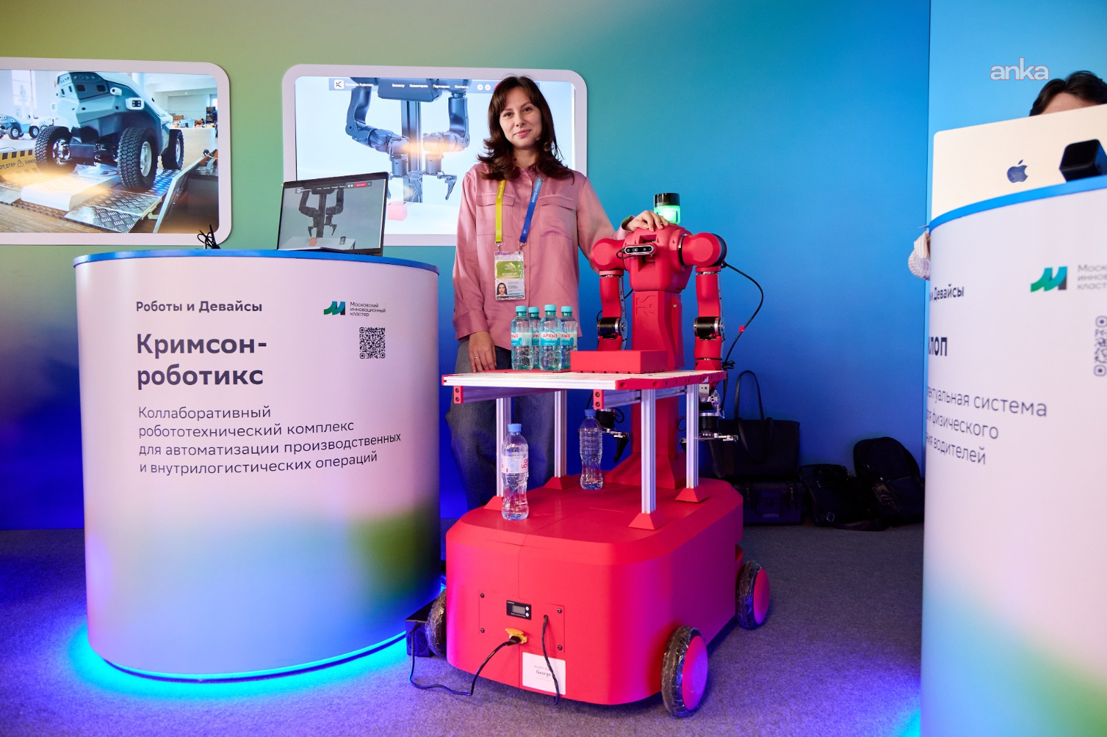 Temizlik robotları Rus Havalimanı ve AVM’lerinde göreve başladı