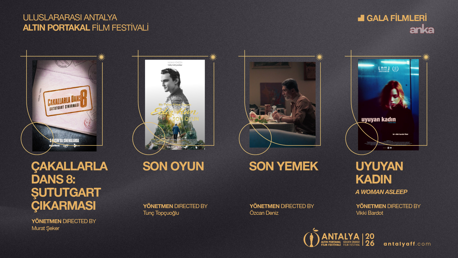 Altın Portakal’ın gala filmleri belli oldu