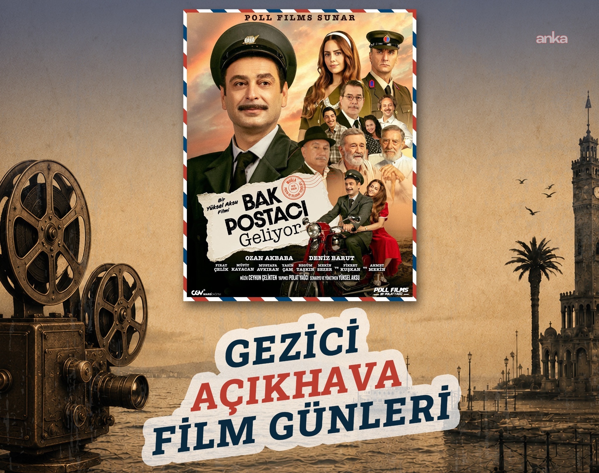 Gezici Açıkhava Film Günleri İzmir'i dolaşıyor