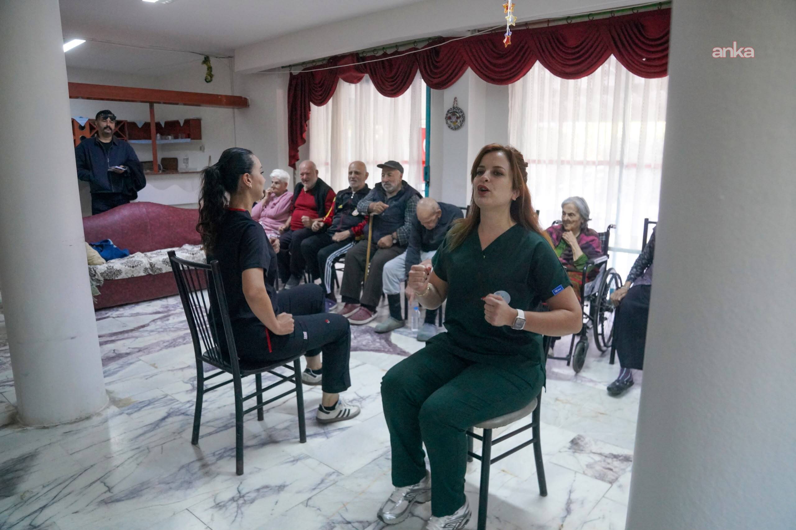 Seferihisar’da huzurevi sakinleri için Dünya Yaşlılar Günü etkinliği düzenlendi