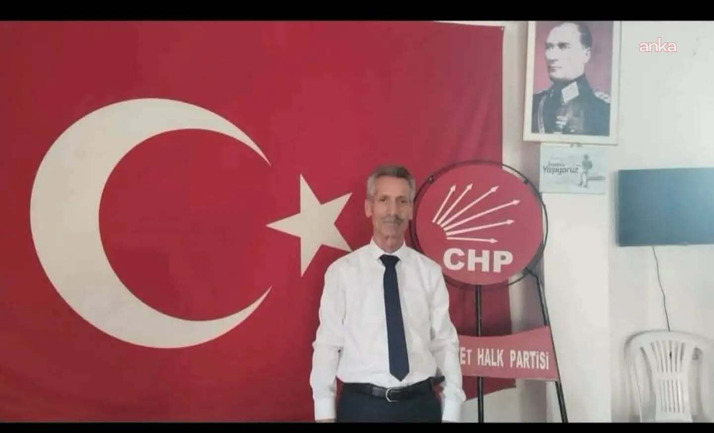 CHP Toprakkale İlçe Başkanı Abdurrahman Odabaşı görevinden istifa etti