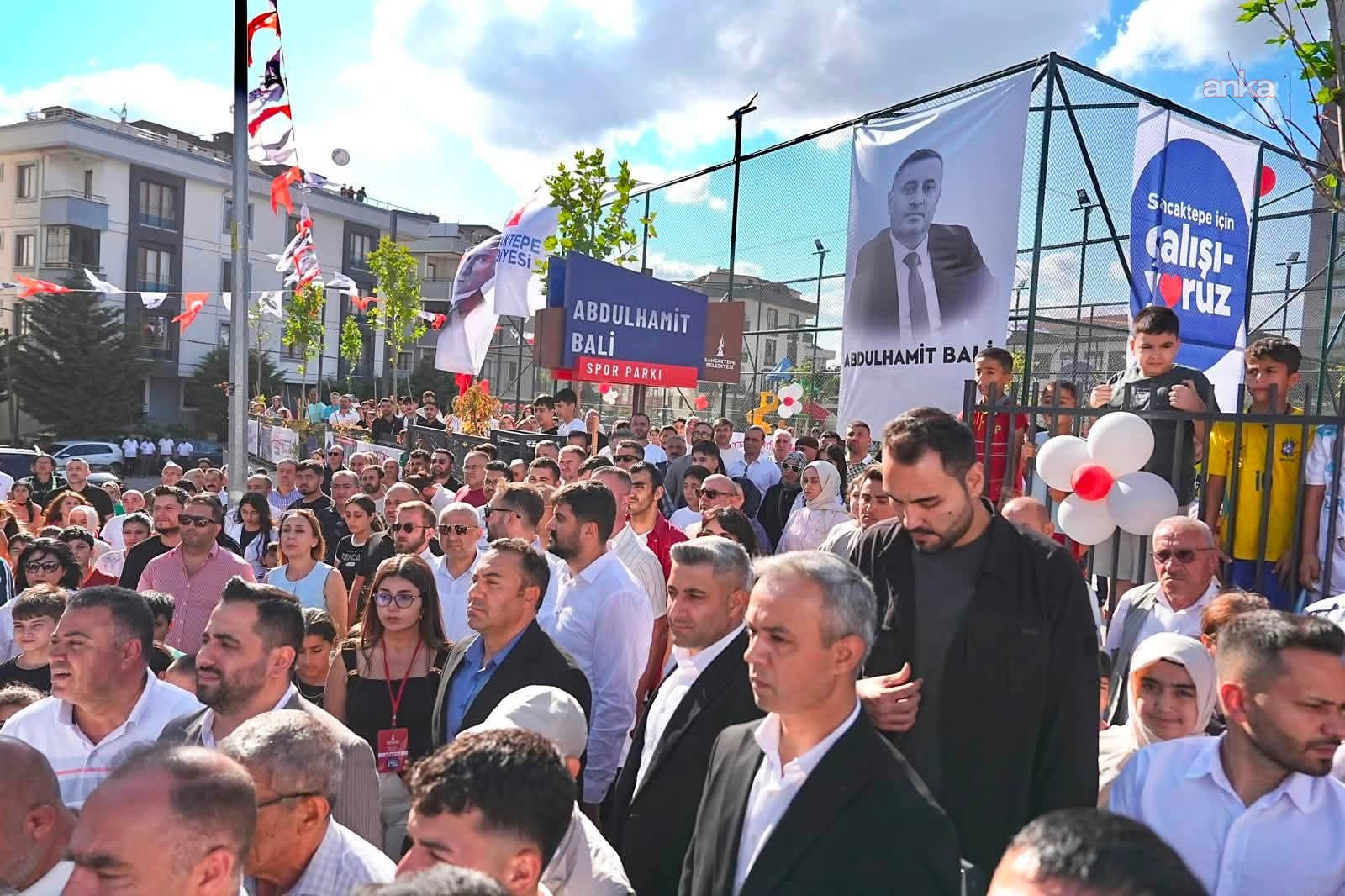 Sancaktepe Belediye Meclis Üyesi Abdülhamit Bali’nin adı ilçede parka verildi