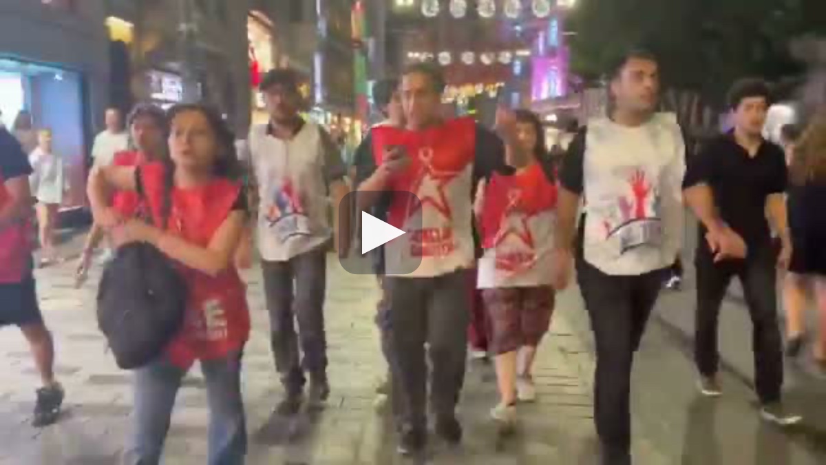 NATO Zirvesi'ni protesto eden 12 kişi Taksim’de gözaltına alındı
