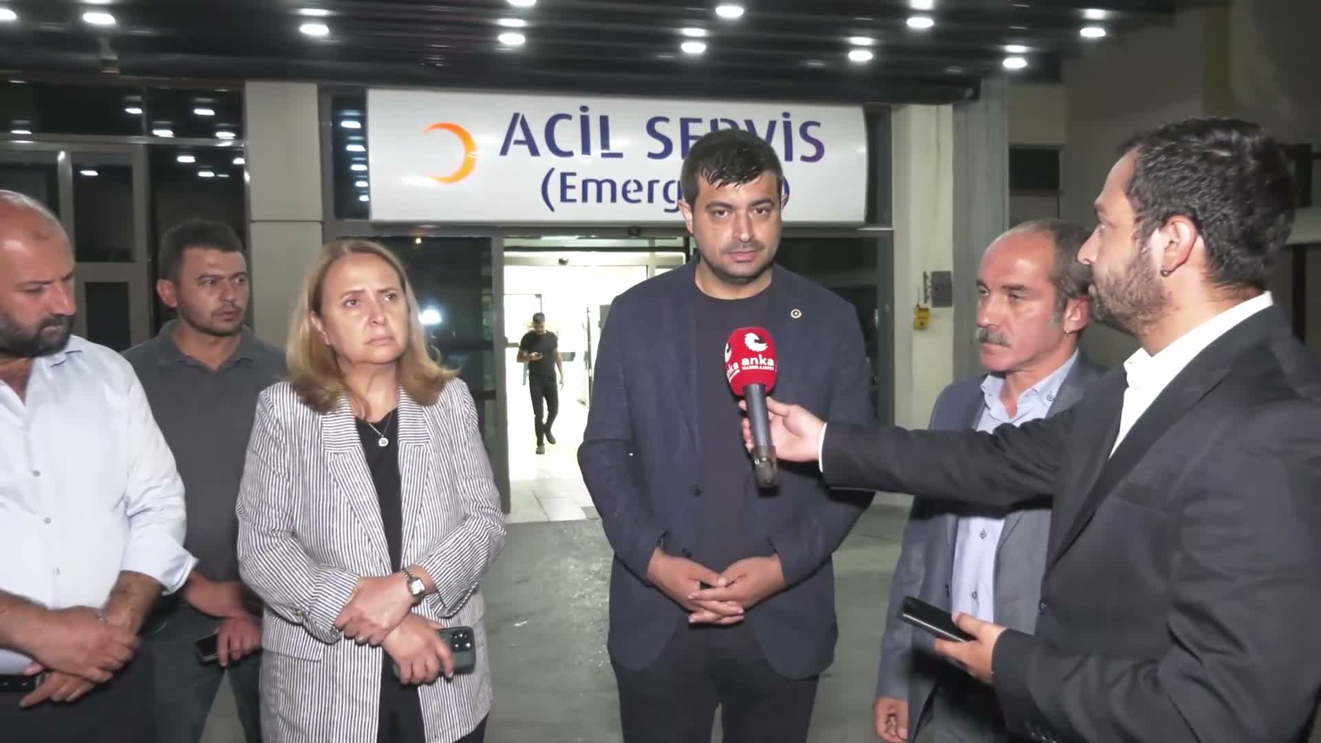 CHP heyeti Çayırhan maden kazasında yaralanan madencileri ziyaret etti