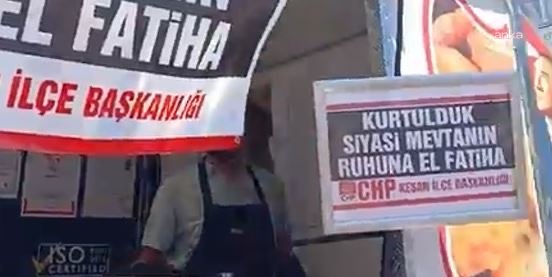CHP'den AK Parti'ye geçen Keşan Belediye Başkanı Özcan'a tepki lokması