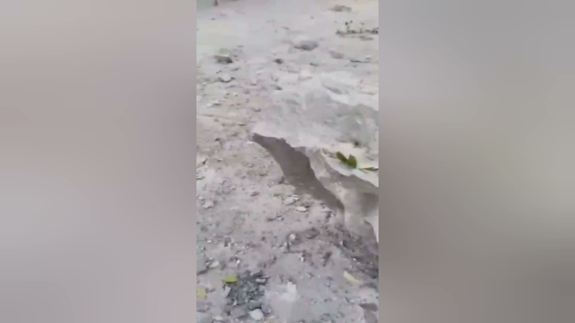 Hopa’daki yamaçtan düşen kayaların altında kalan bir kişi hayatını kaybetti
