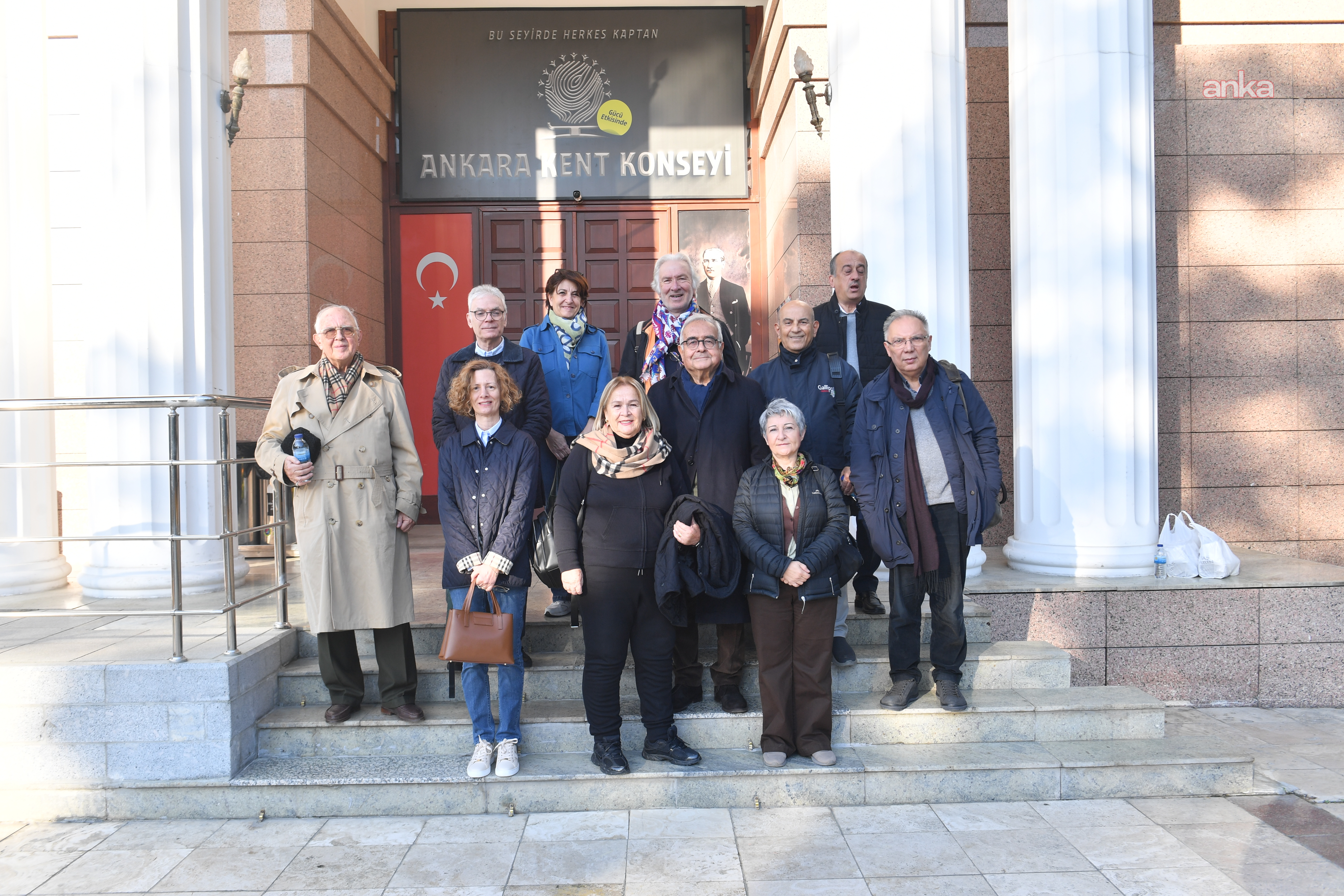 Ankara Kent Konseyi’nden tarihi miras buluşması: Emekli diplomatlar Kurtuluş Savaşı karargâhlarını ziyaret etti