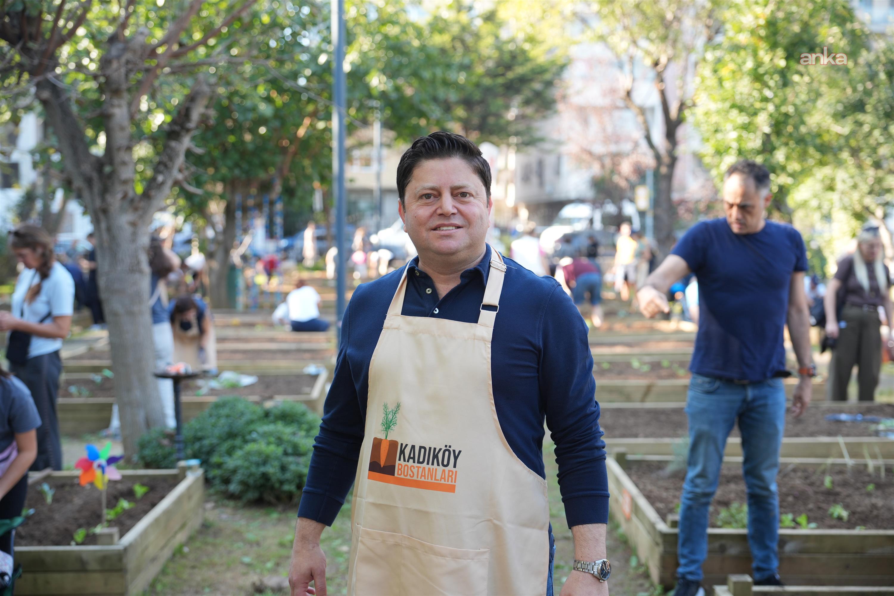 Kadıköy bostanlarında kış dönemi başladı