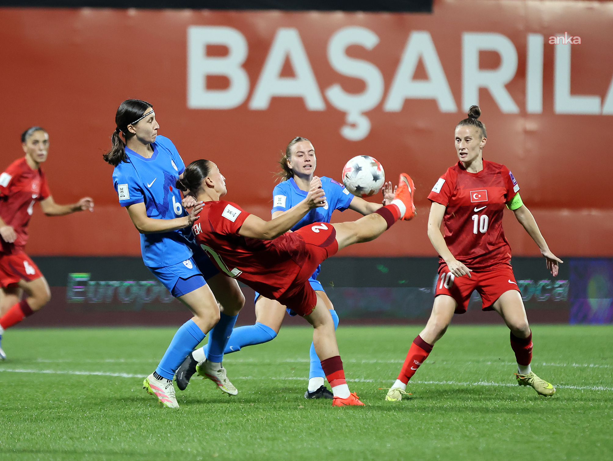 A Milli Kadın Futbol Takımı, Slovenya ile 3-3 berabere kaldı