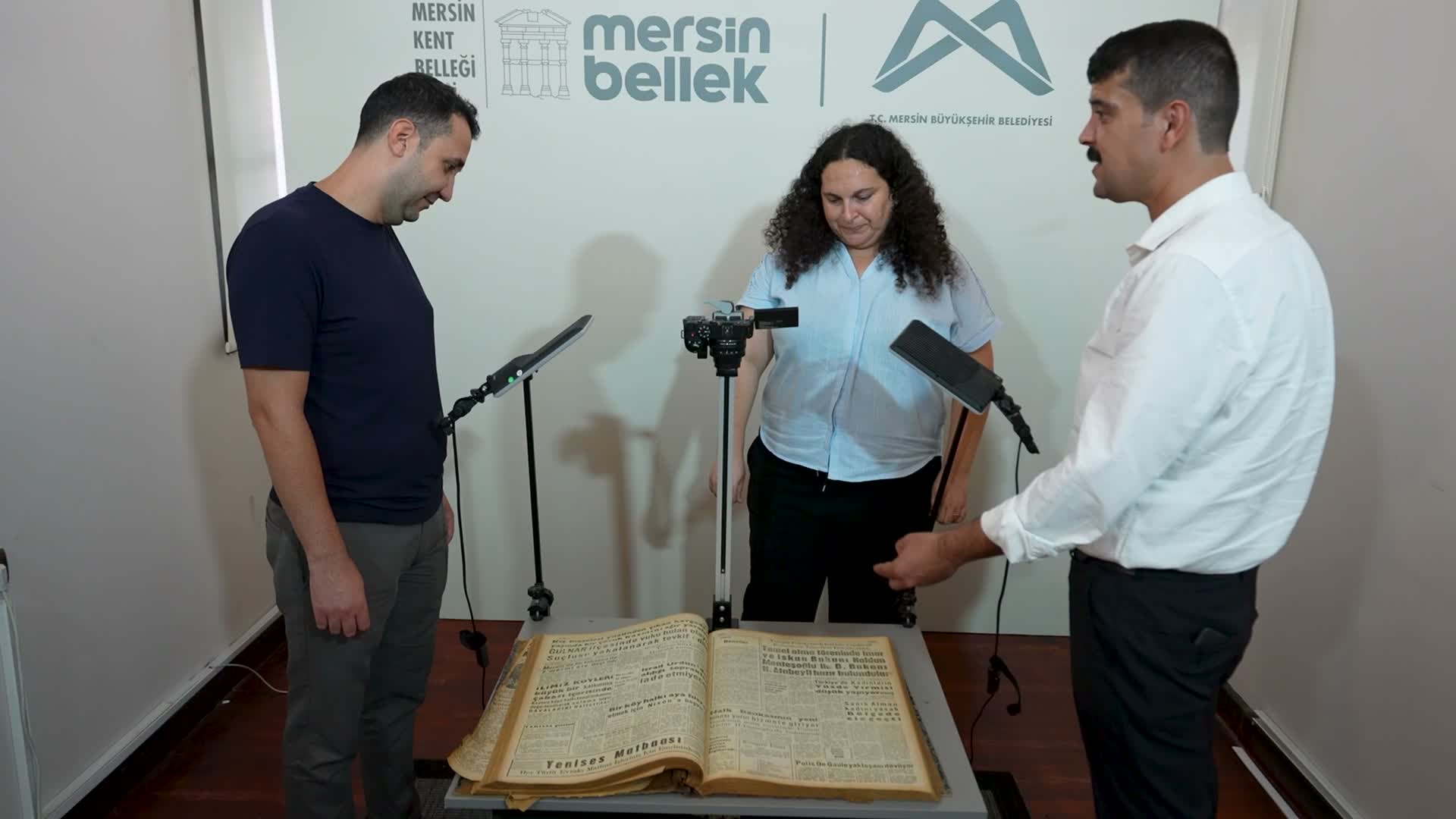 Mersin Kent Belleği Ofisi ile kentin gazete hafızası dijital arşive aktarılıyor