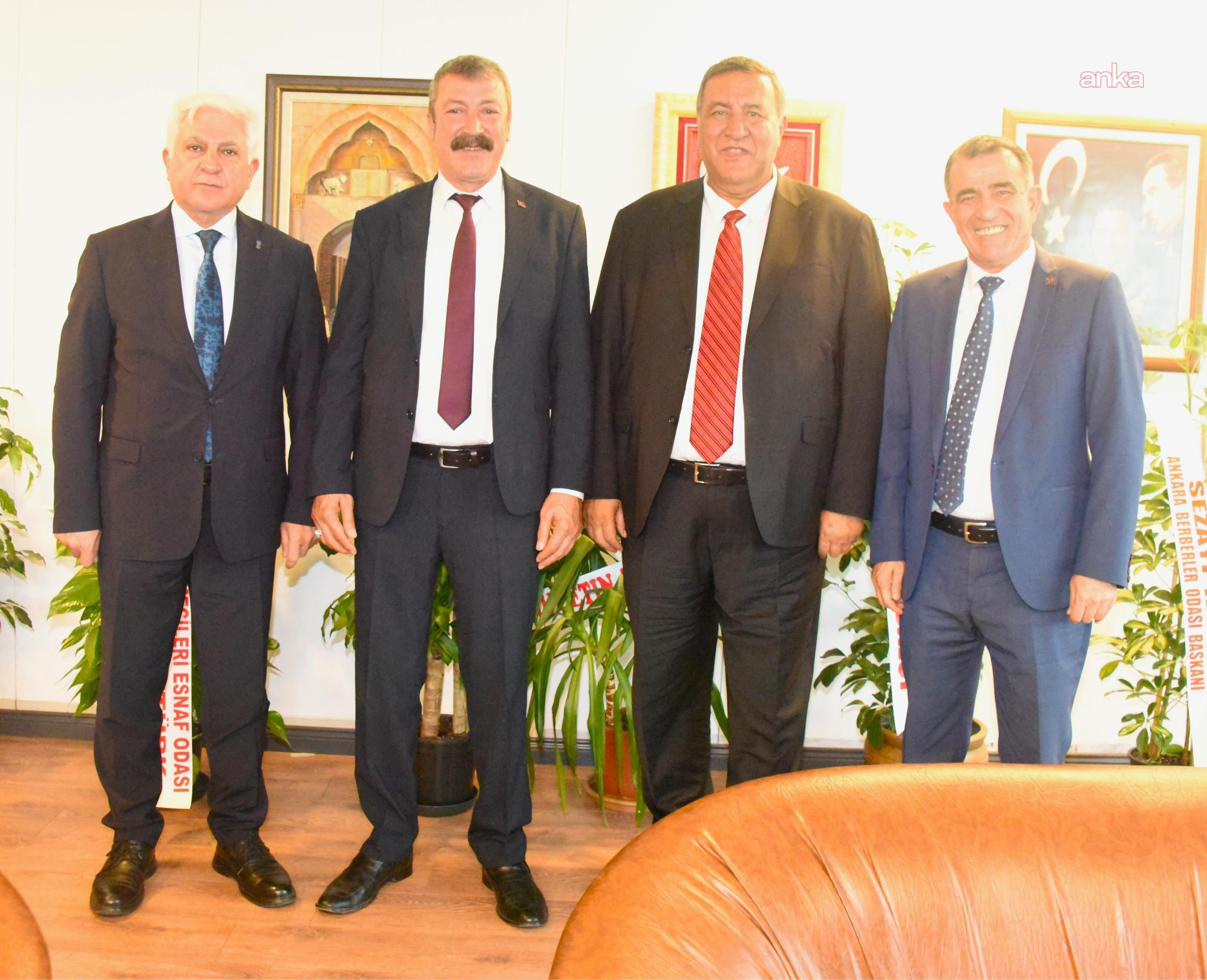 CHP'li Gürer'den TESK heyetine ziyaret