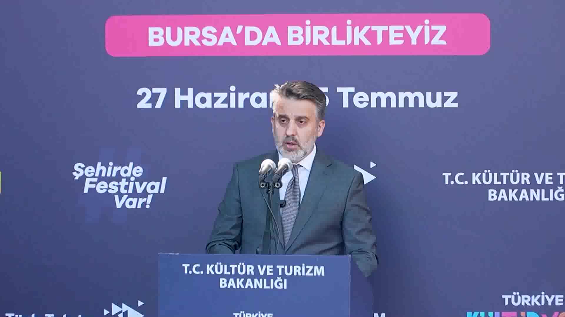 Türkiye Kültür Yolu Festivali’nin 8’inci durağı Bursa oldu