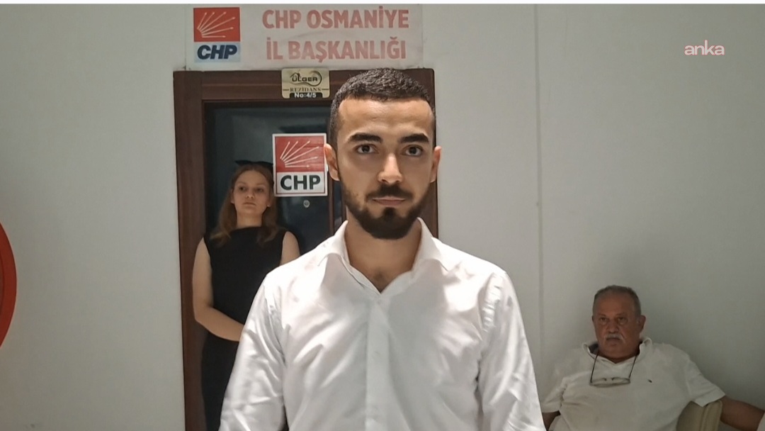 CHP Osmaniye Merkez İlçe Gençlik Kolları Başkanı Eren, uğradığı saldırı sonucu yaralandı