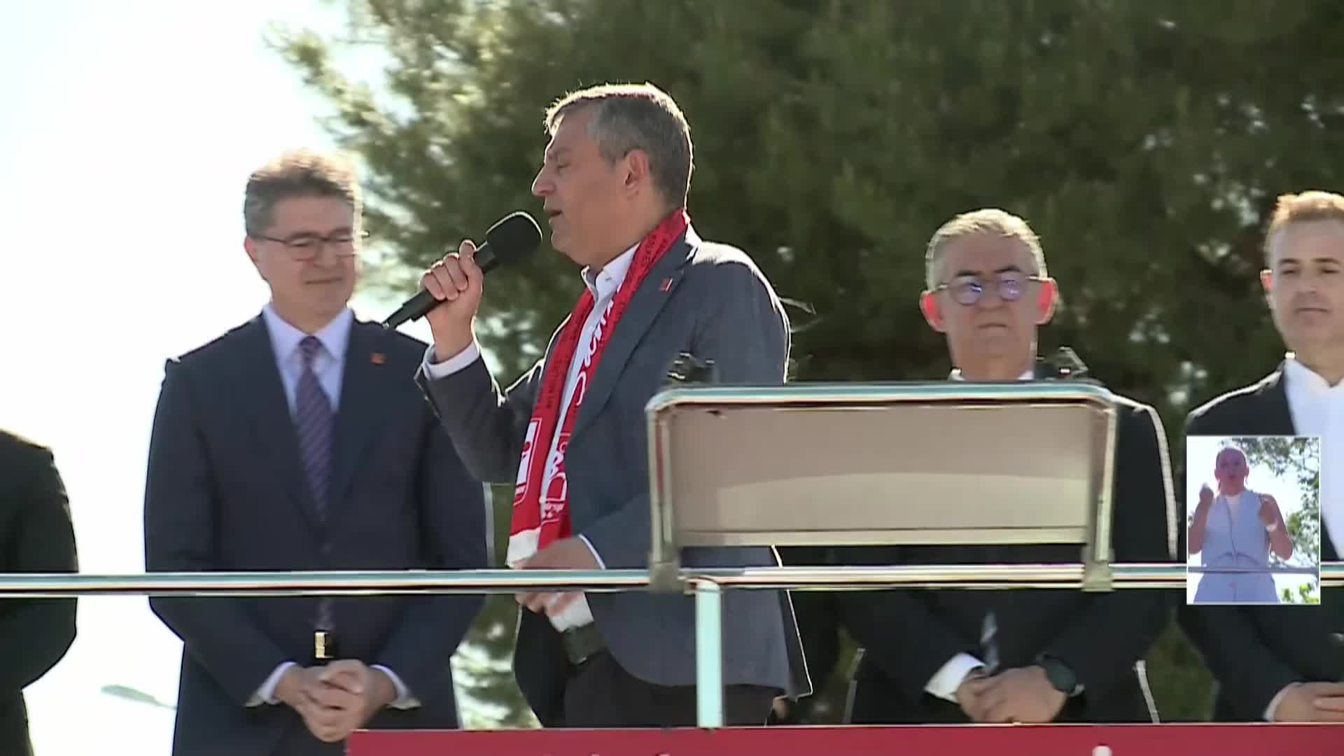 CHP'nin, "Millet İradesine Sahip Çıkıyor" mitingi Balıkesir'de... Özel'den Cumhurbaşkanı Erdoğan'a "ara seçim" çağrısı: "Milletin dediği olsun"