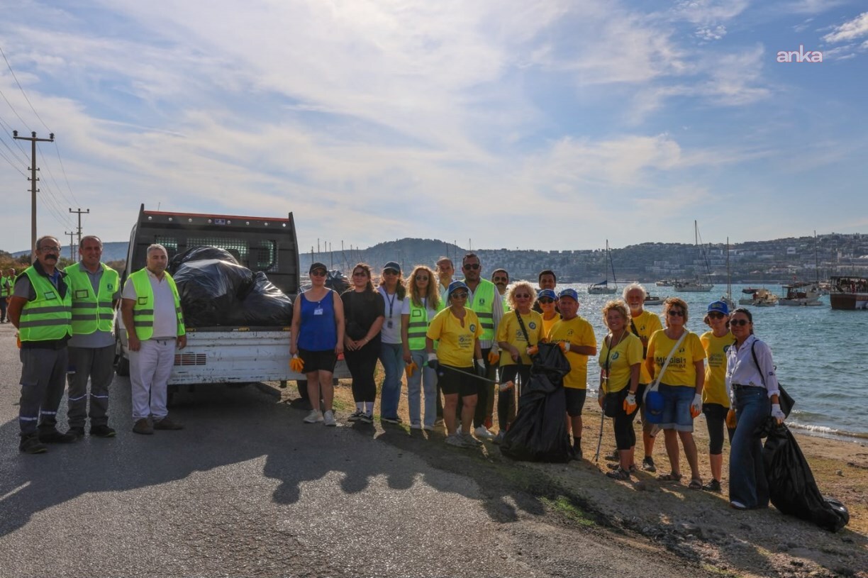 Bodrum’da daha temiz bir çevre için anlamlı dayanışma