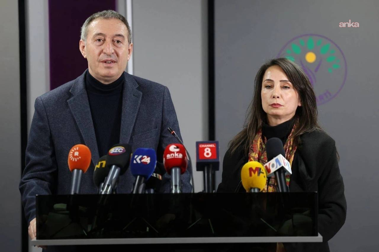 Bakırhan ve Hatimoğulları’ndan "9 Ekim" açıklaması: "Öcalan özgür koşullarda çalışabilmeli"