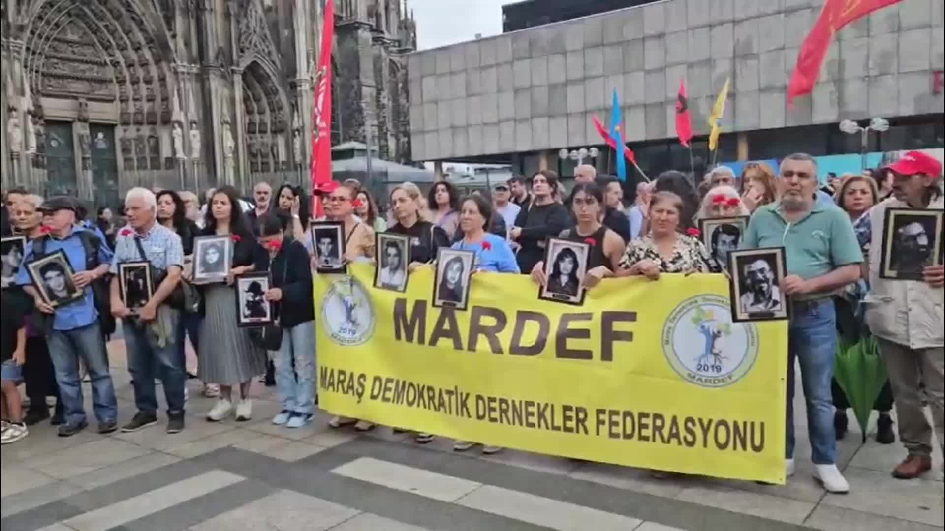 Köln'de Madımak Katliamı'nın 33. yılında adalet çağrısı