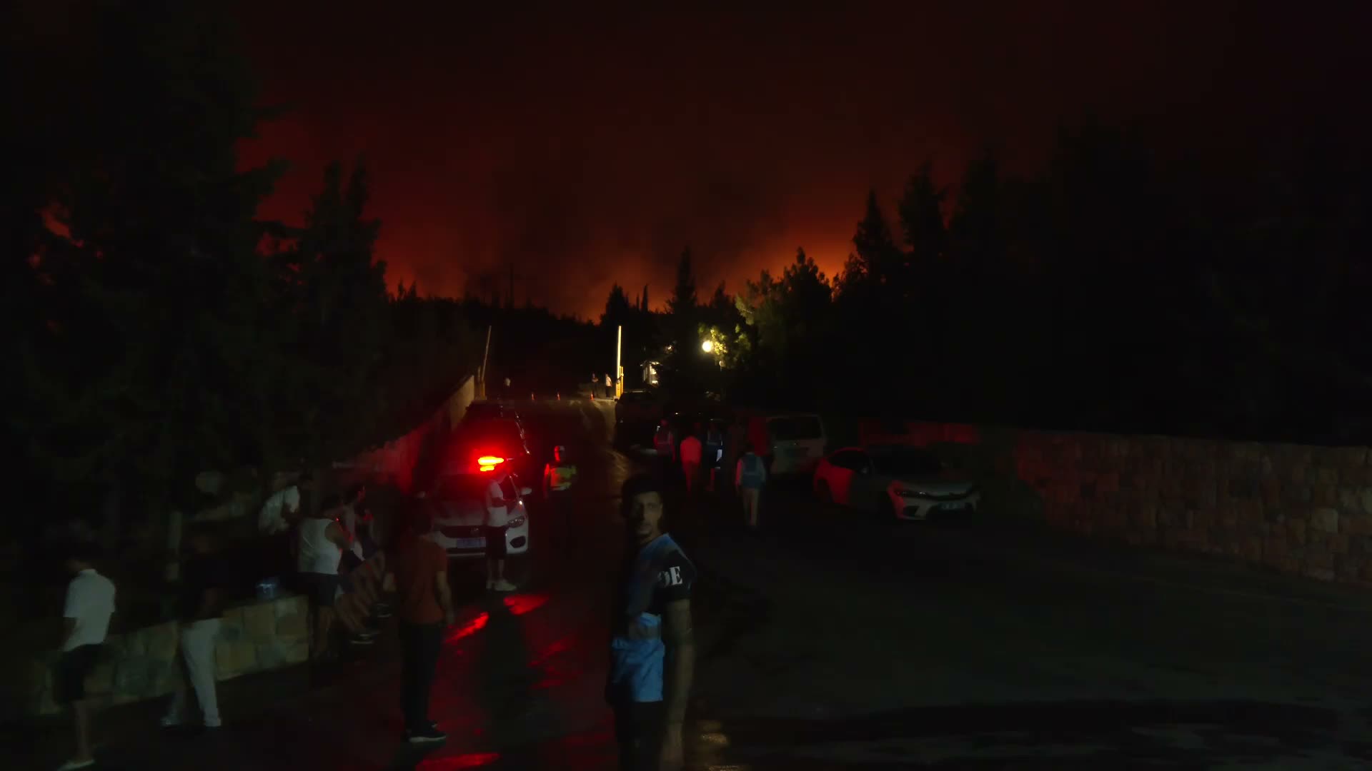 Muğla Milas yangını 11'inci saatinde devam ediyor