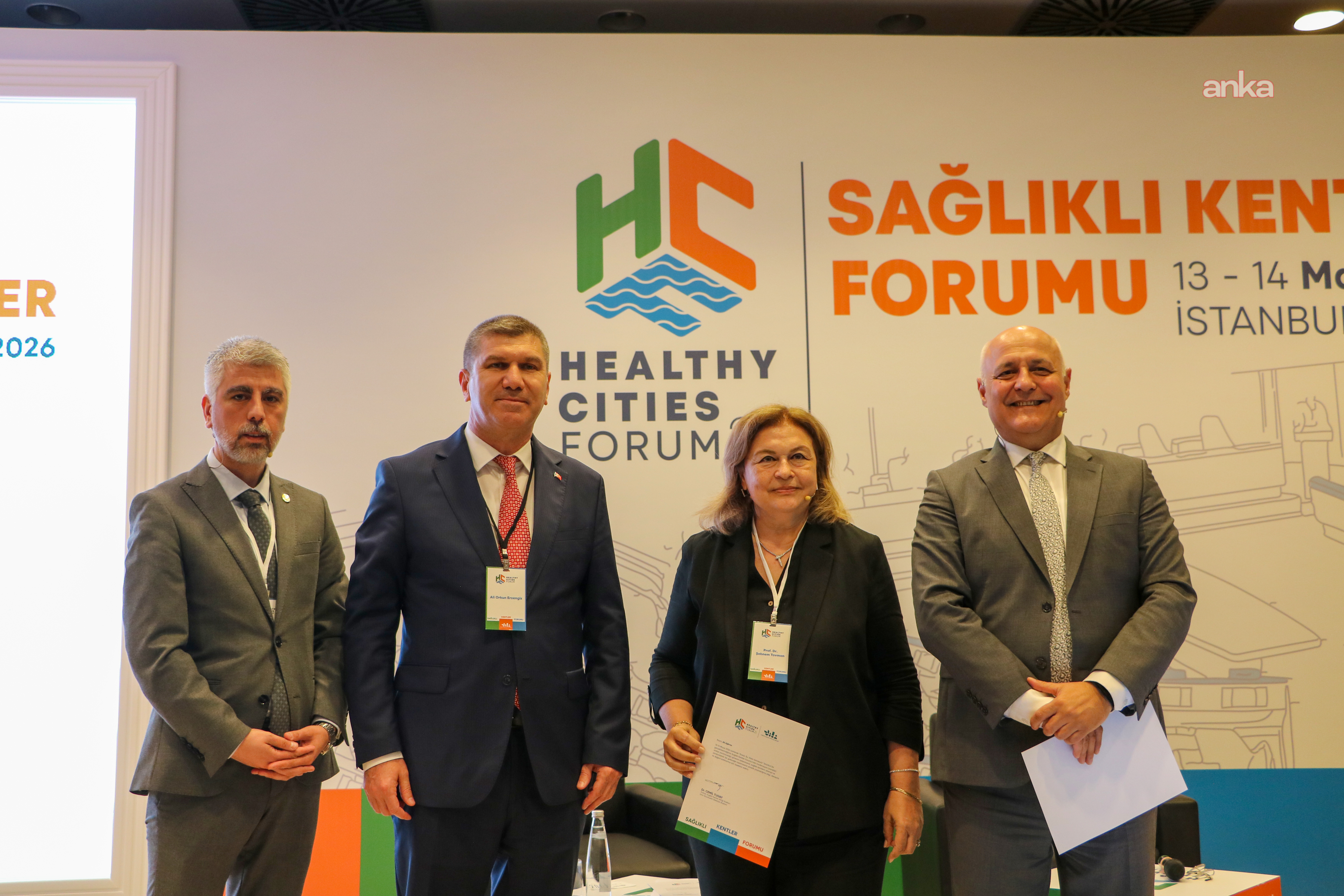 Burdur Belediye Başkanı Ercengiz, Sağlıklı Kentler Forumu’na katıldı