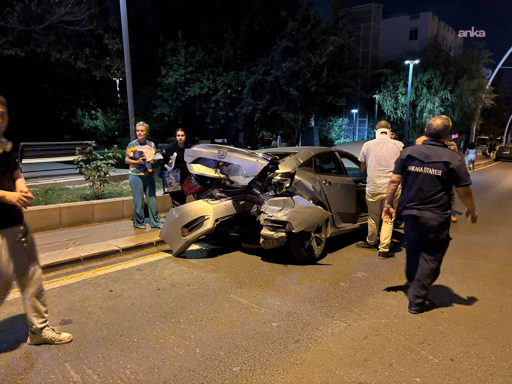Atatürk Bulvarı'nda kaza: 3 yaralı