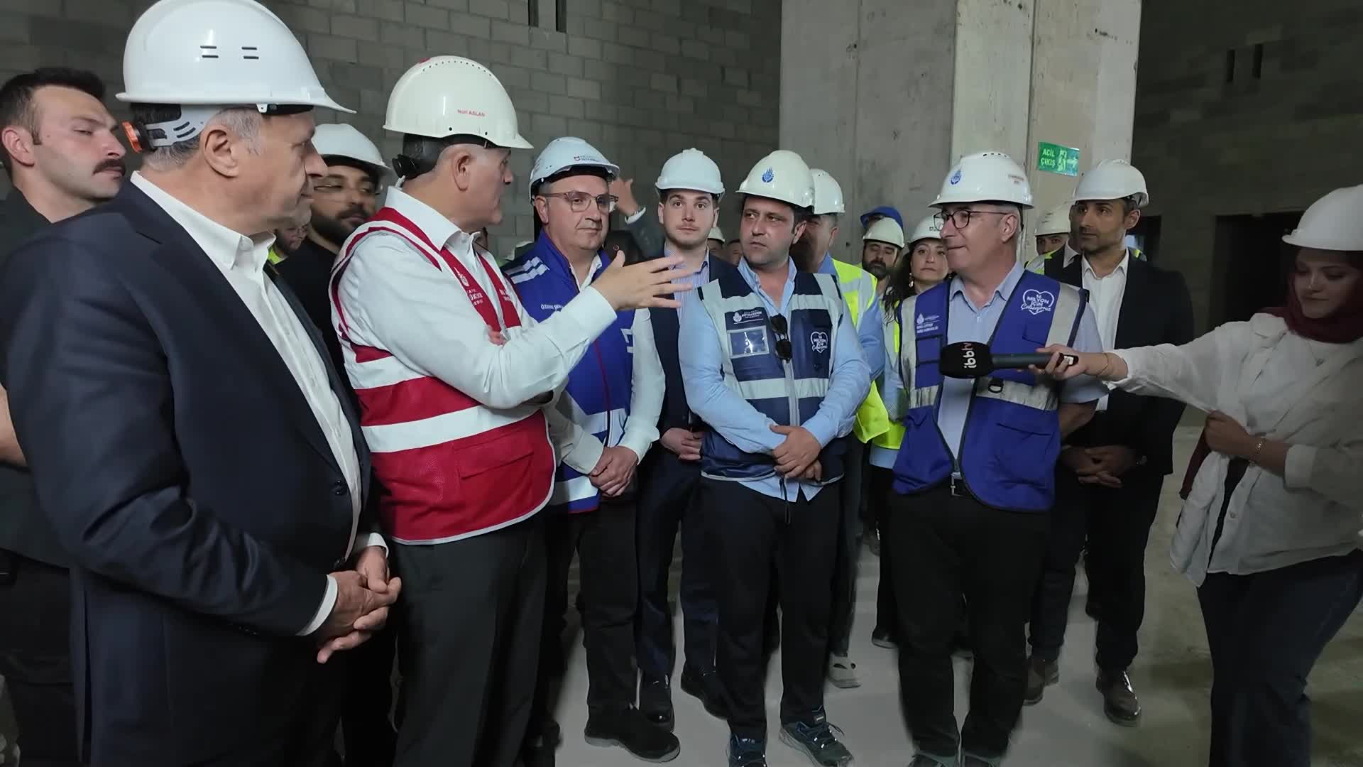 Pendik-Kaynarca-Fevzi Çakmak Metro Hattı'na inceleyen Nuri Aslan açılış için 2027'nin ilk yarısını telaffuz etti