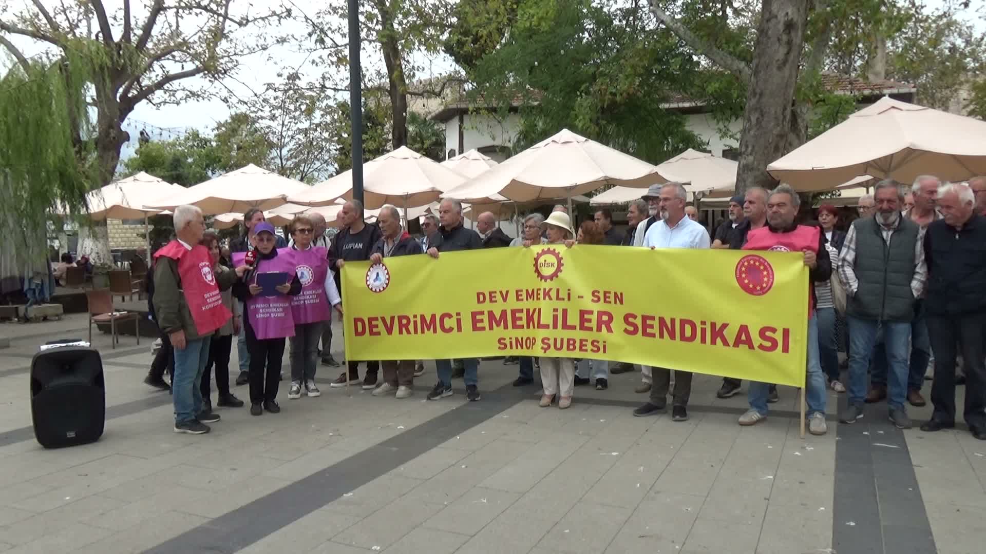 Sinop, Artvin, Bilecik... Emekliler dört bir yandan seslendi: "Maaşlarımız yaşanabilir seviyeye çıkarılmalı"