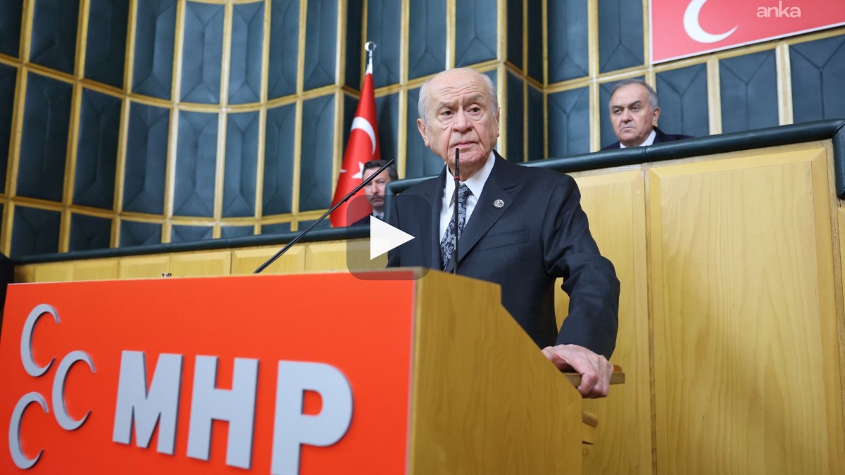 Bahçeli: Bölünmüş bir CHP algısı meşrulaştırılmaya çalışılıyor