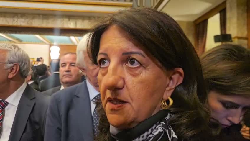 TBMM’de yeni yasama yılı açılış resepsiyonu… Pervin Buldan'dan İzleme Kurulu açıklaması: Zaman kaybedilmeden kurulmalı