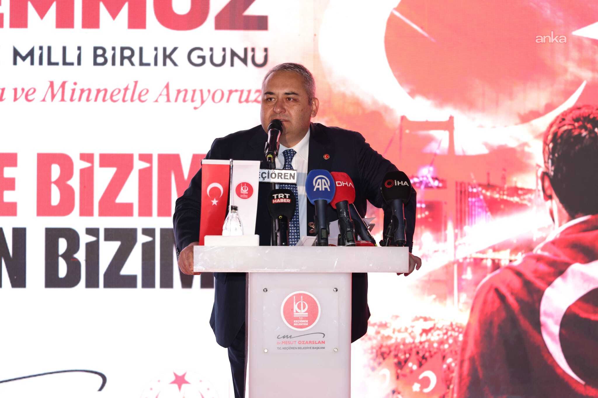 Keçiören'de 15 Temmuz şehitleri dualarla anıldı