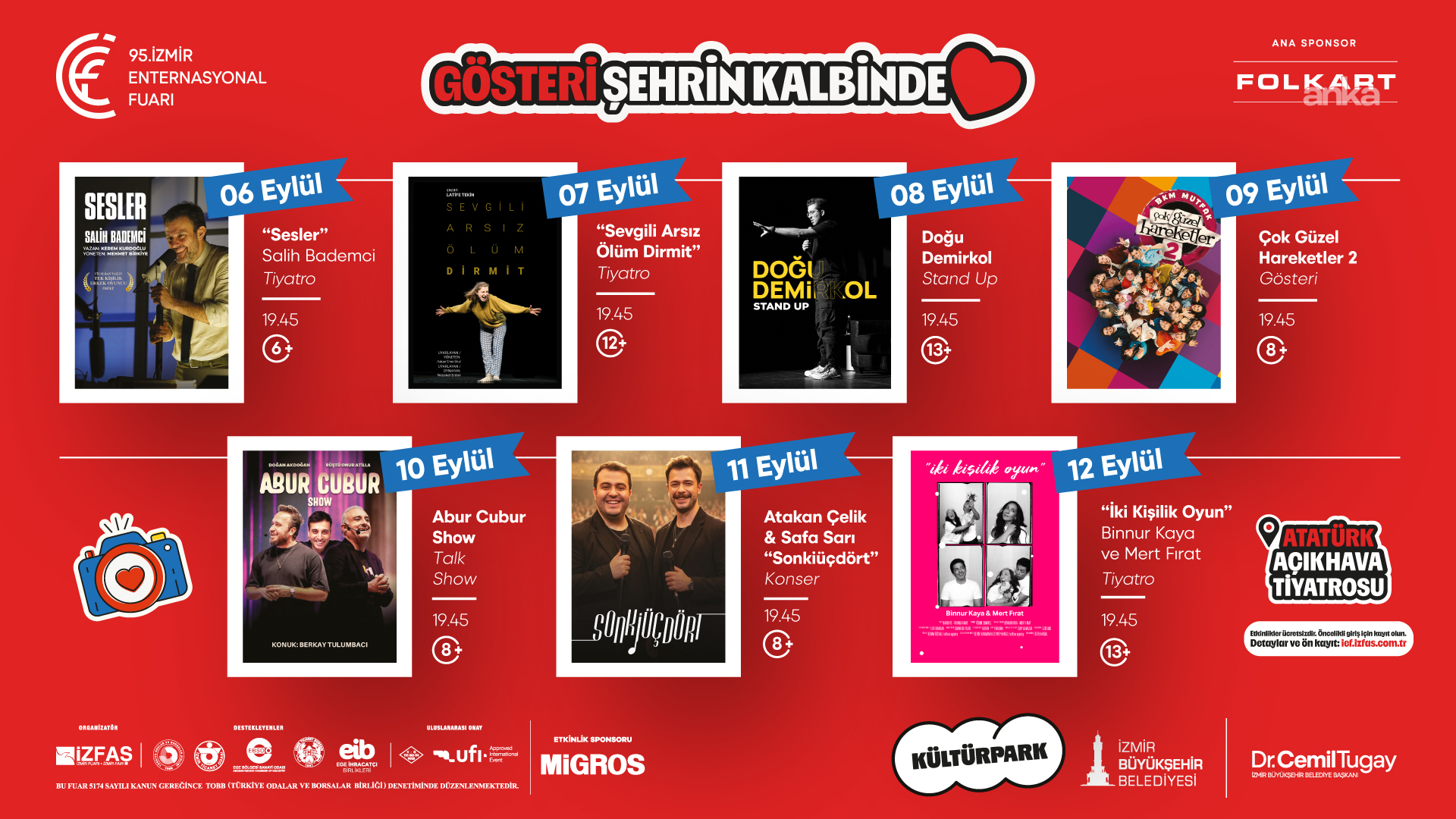 İEF’de kahkaha var