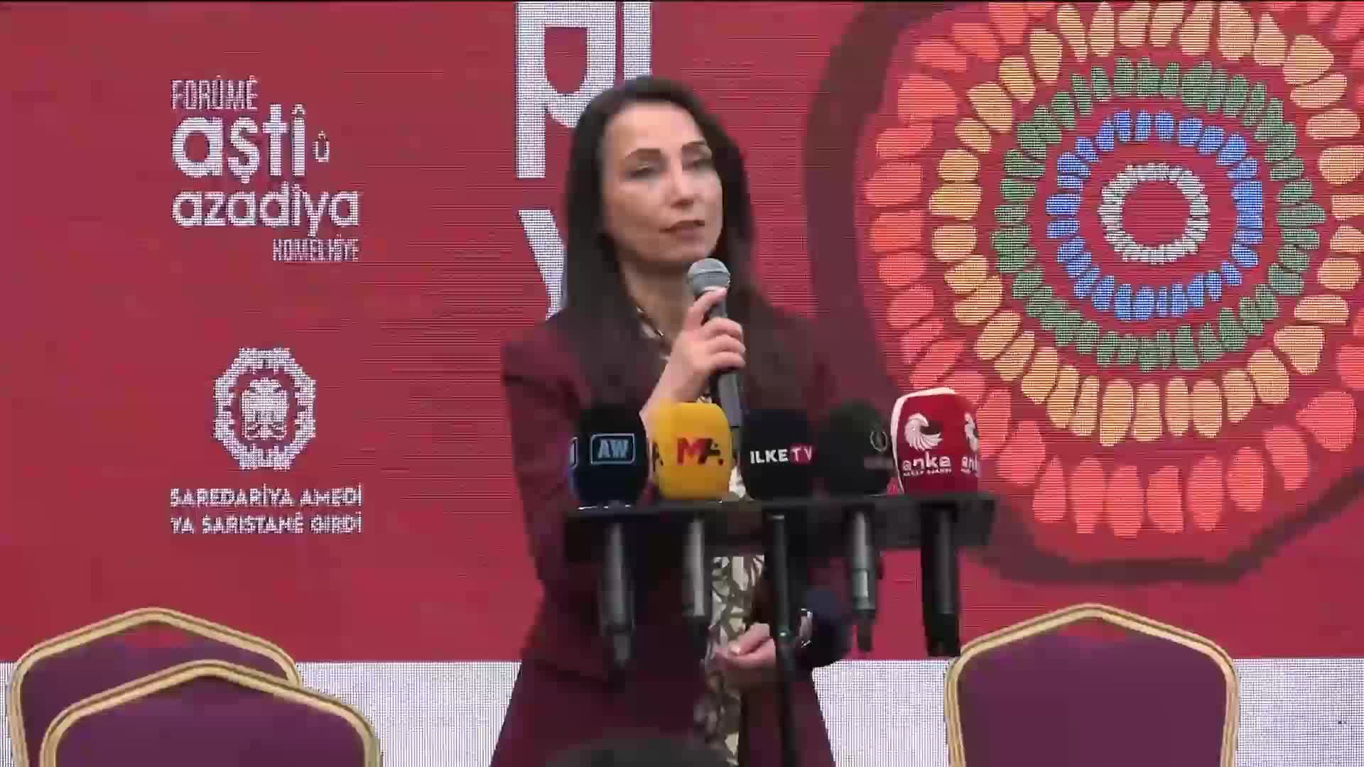 Tülay Hatimoğulları: “Korkularımızı aşarak tabularımızı yıkarak barış elini birbirimize uzatacağız”