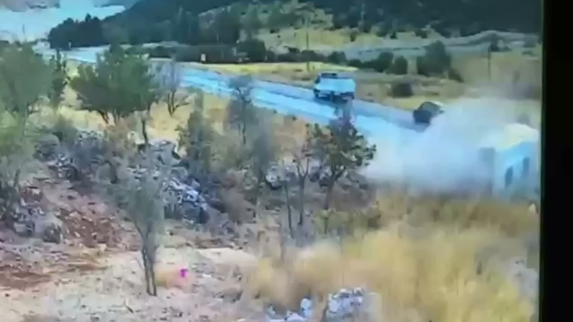 Gaziantep'te 7 kişinin hayatını kaybettiği kazanın güvenlik kamerası görüntüsü ortaya çıktı