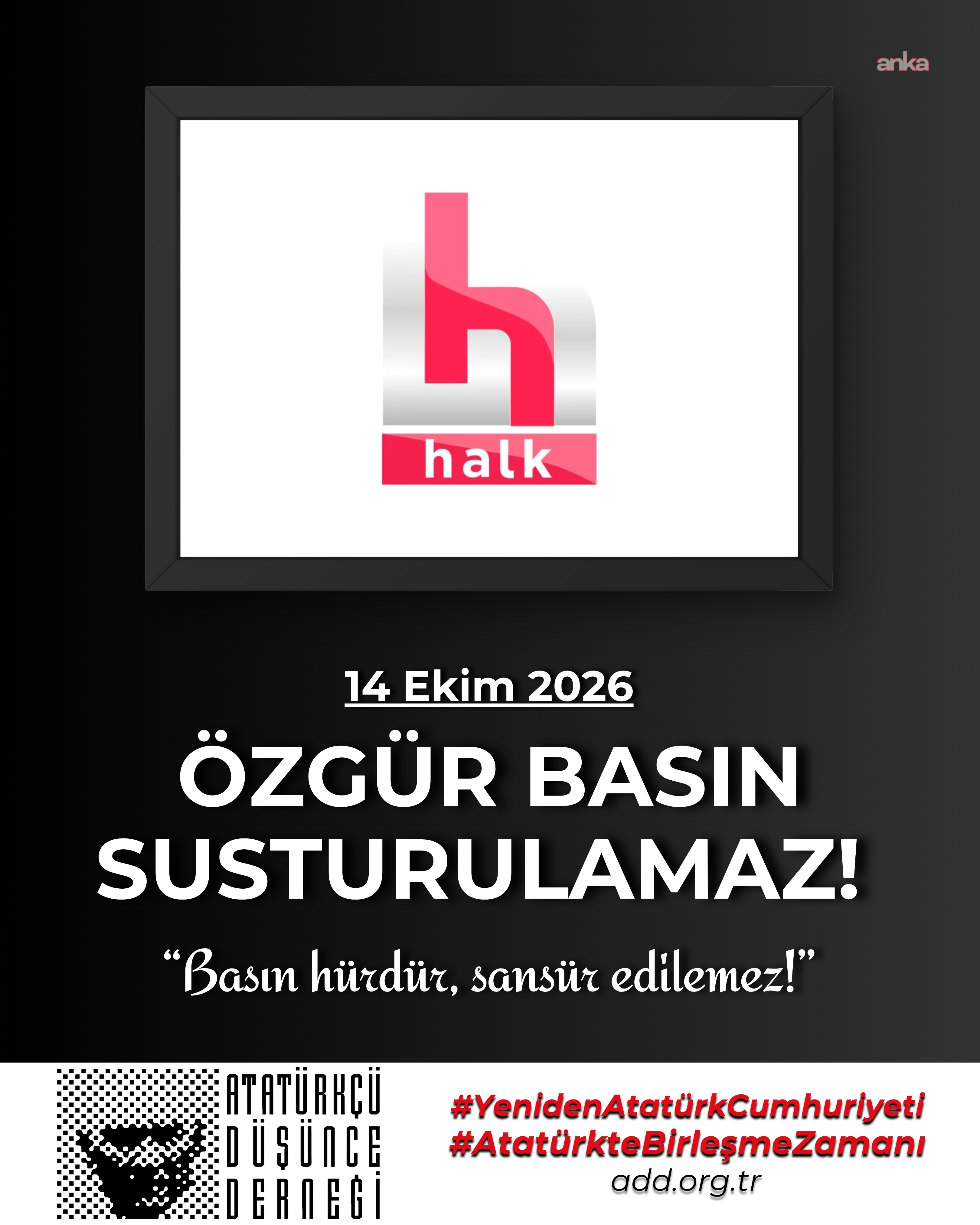 Halk TV'ye kayyım atandı... ADD: Özgür basın susturulamaz