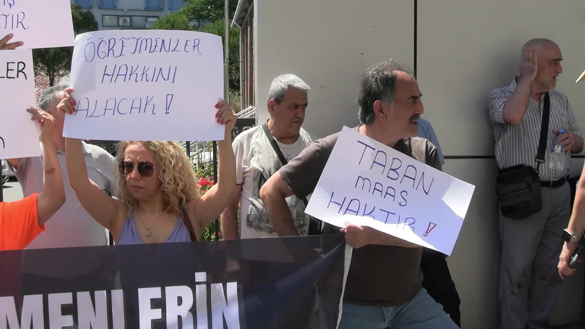 Ankara'da açlık grevini sürdüren öğretmenlere Kağıthane'den destek