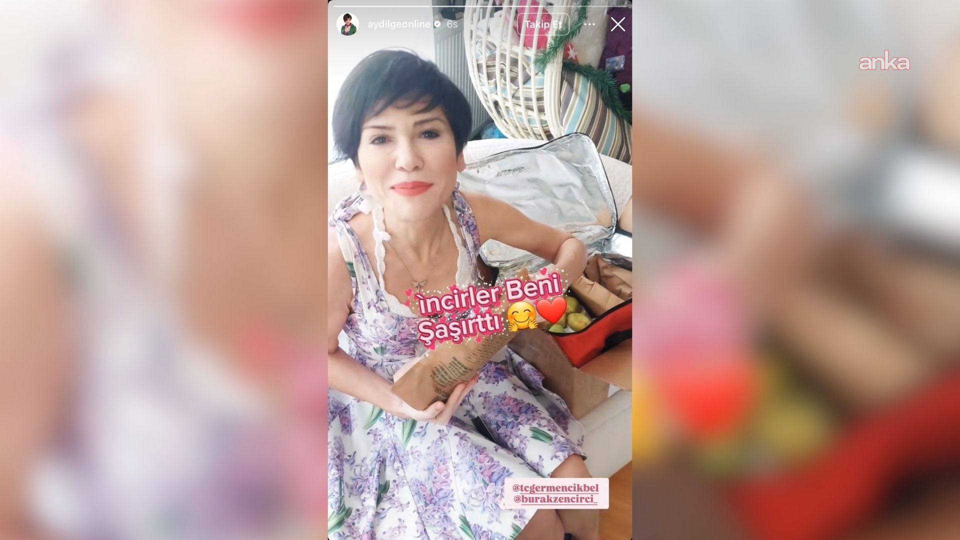 Germencik Belediyesi'nden Aydilge'ye Germencik inciri hediyesi
