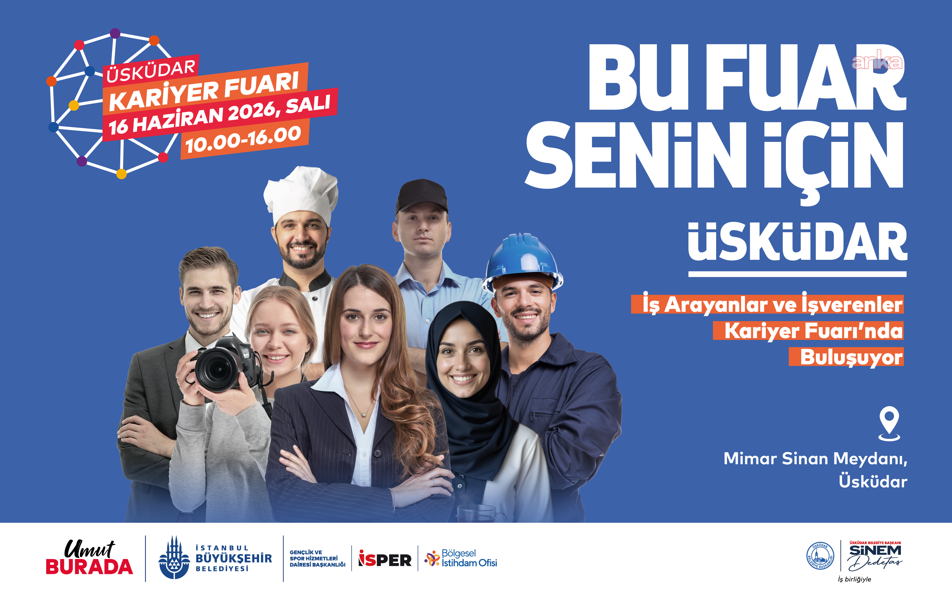 Üsküdar Kariyer Fuarı, iş arayanlar ile firmaları bir araya getirecek