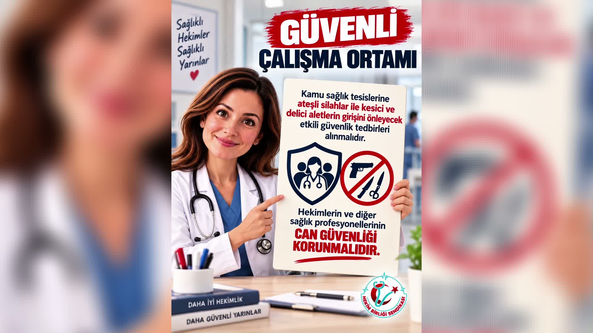 Hekim Birliği Sendikası: Güvenli çalışma ortamı istiyoruz