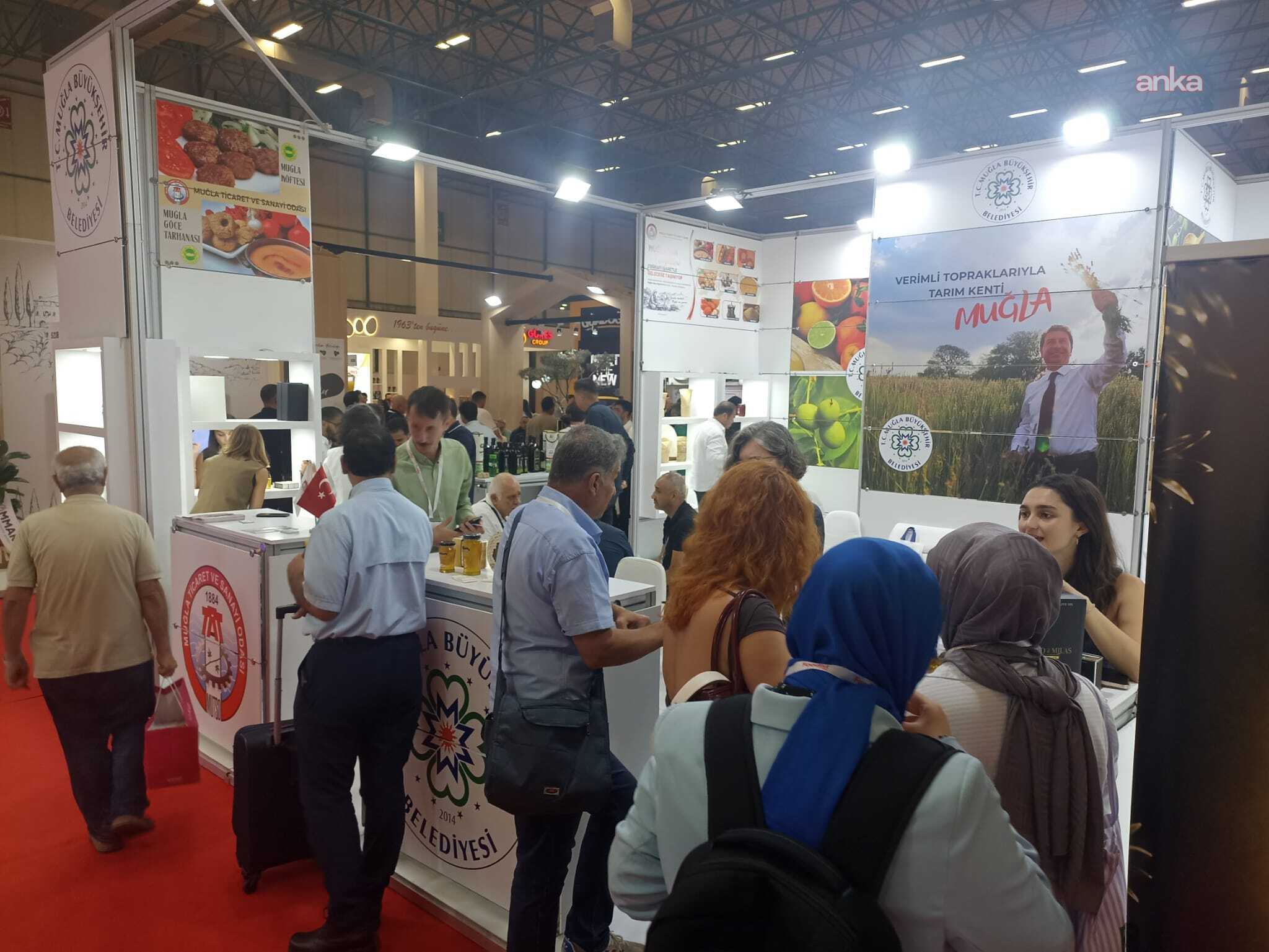 Muğla’nın yerel ürünleri Foodist İstanbul’da tanıtıldı