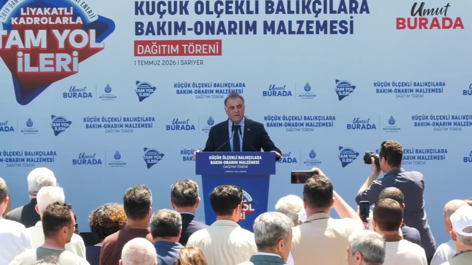 İBB Başkanvekili Nuri Aslan: Biz halka ait olanı halka veriyoruz