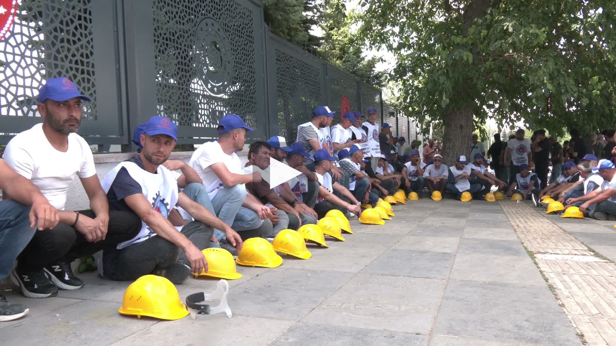 Doruk Madencilik işçileri perşembeye kadar süre verdi