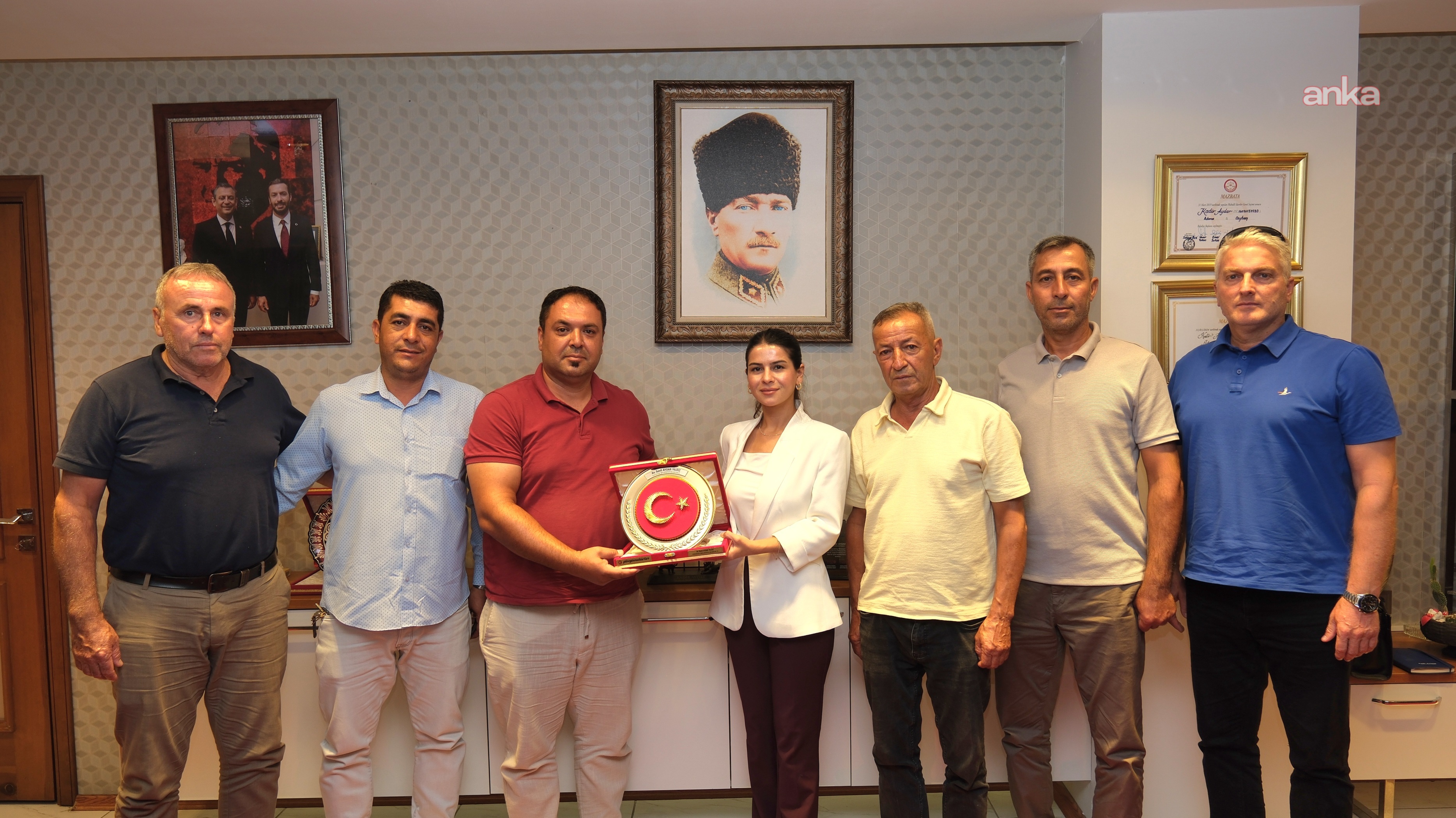 Ceyhan Belediye Başkan Vekili Yıldız, kırsal mahalle muhtarlarını ağırladı